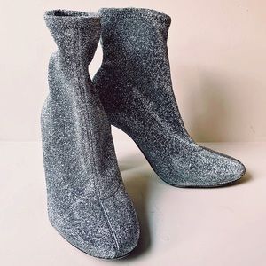 Shimmer Stretch Sock Booties
